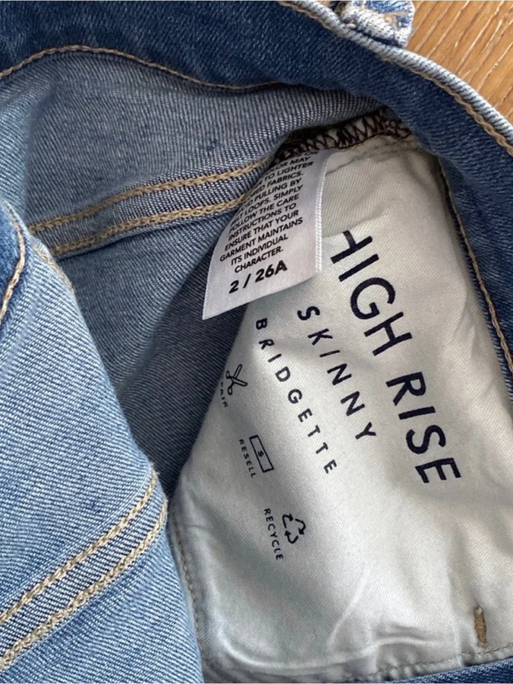 LUCKY BRAND Bridget Skinny 2/26A - Picture 4 of 8